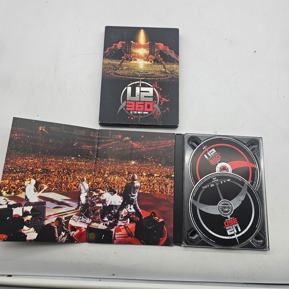 Media | U2 36 At The Rose Bowl Dvd 2disc Live Concert Film Rock Music ...